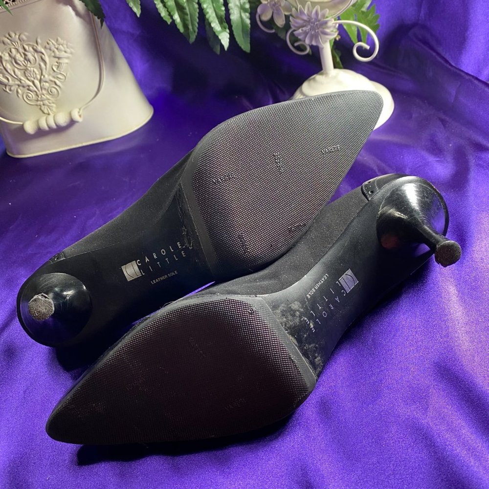 📌Carole Little Elegant Pointed Toe Leather Pumps - Picture 11 of 14